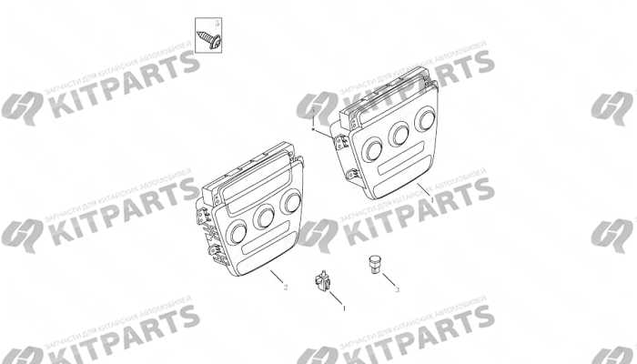 A/C CONTROLLER Geely Emgrand X7