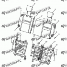 Сиденье заднее - спинка