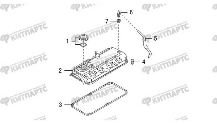 Крышка клапанная Great Wall Hover H3 New